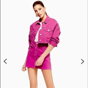 NWT TOPSHOP PURPLE SKIRT